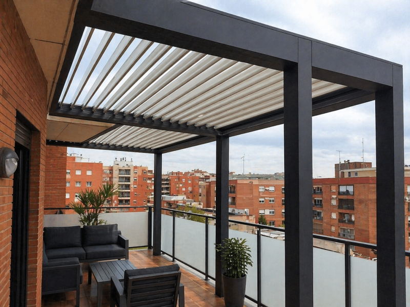 Pérgolas en Madrid — La Fábrica de Toldos y Persianas
